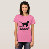 Hij is zo Zazzy - Cat Lover T-shirt (Voorkant volledig)