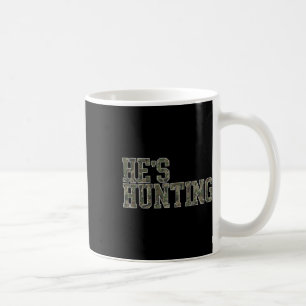 Hij jaagt op zijn vrouw Eend Jacht op haar vrouw H Koffiemok