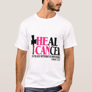 Hij kan de kanker van Jezus genezen door Christeli T-shirt