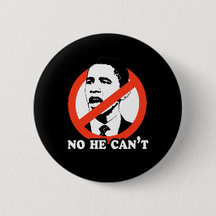 HIJ KAN NIET RONDE BUTTON 5,7 CM