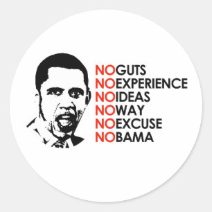 HIJ KAN NIET RONDE STICKER