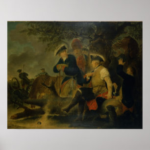 Hij kan niet veel kanonballen gezien hebben. poster