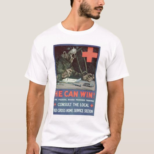 Hij kan winnen! (US00233) T-shirt (Voorkant)