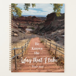 Hij kent de weg die ik neem planner