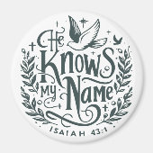 Hij kent mijn naam magneet (Voorkant)