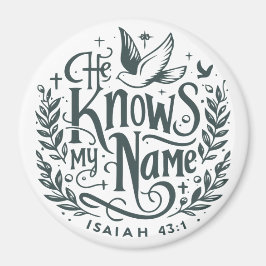 Hij kent mijn naam magneet