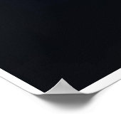 Hij kijkt naar je — grens poster (Hoek)