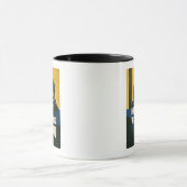 Hij kijkt naar jou mok (Midden)