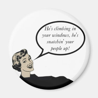 Hij klimt in je ramen magneet