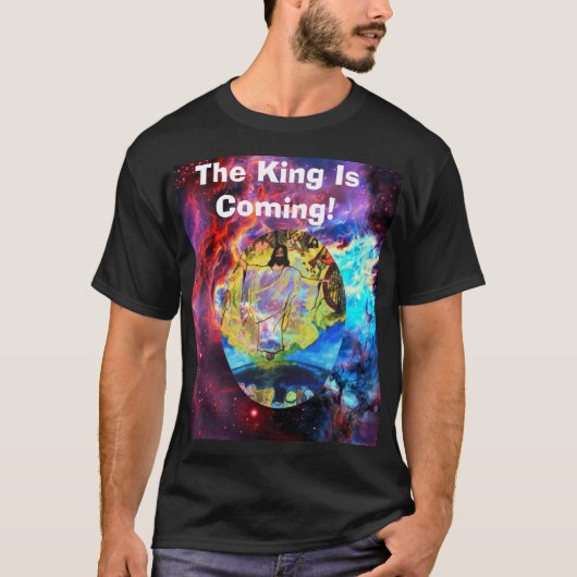 HIJ KOMT AAN T-SHIRT (Voorkant)