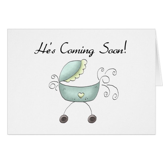 Hij komt binnenkort. (Voorkant Horizontaal)