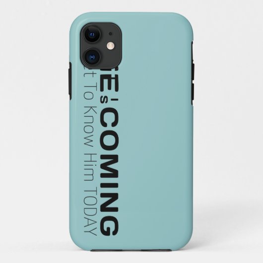 Hij komt hem vandaag leren kennen Case-Mate iPhone case (Achterkant)