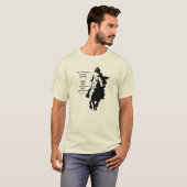 Hij komt-shirt t-shirt (Voorkant volledig)