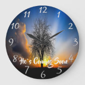 HIJ KOMT SNEL EEN oude boom. Grote Klok (Voorkant)