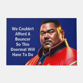 Hij kon zich geen Bouncer Doormat veroorloven Deurmat