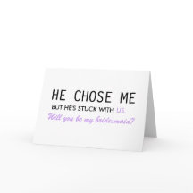 Hij koos me, maar hij is bij ons.