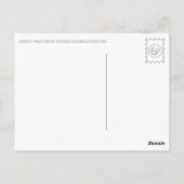 Hij kwam nooit.. briefkaart (Achterkant)