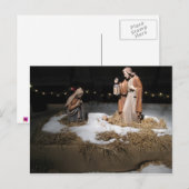 Hij kwam om middernacht duidelijk briefkaart (Voorkant / Achterkant)