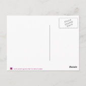 Hij kwam om middernacht duidelijk briefkaart (Achterkant)