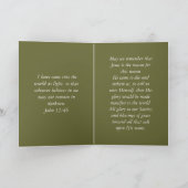 Hij kwam unto van hem. kaart (Binnen)