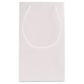 Hij laat haar hart fladderen Vlinderthema Bruidsme Klein Cadeauzakje (Achterkant)