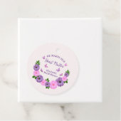 Hij laat haar hart vlinderslag Vrijgezellenfeest Bedankjes Labels (In situ)