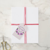 Hij laat haar hart vlinderslag Vrijgezellenfeest Cadeaulabel (Met Touw)