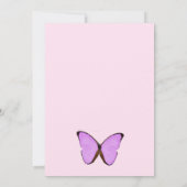 Hij laat haar hart vlinderslag Vrijgezellenfeest Kaart (Achterkant)