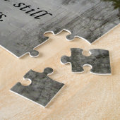 Hij leest me nog steeds naast water legpuzzel (Zijkant)