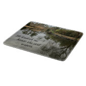 Hij leest me nog steeds naast water snijplank (Hoek)