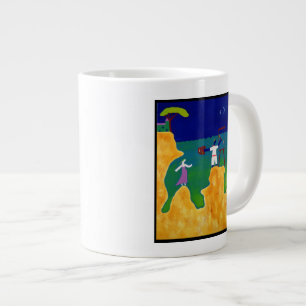 Hij liet haar een keer wachten in 2000 grote koffiekop