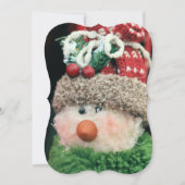 Hij lijkt op de een of andere manier overkleed feestdagenkaart (Voorkant)