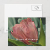 Hij maakt alle dingen nieuw bijbelvers briefkaart (Voorkant / Achterkant)