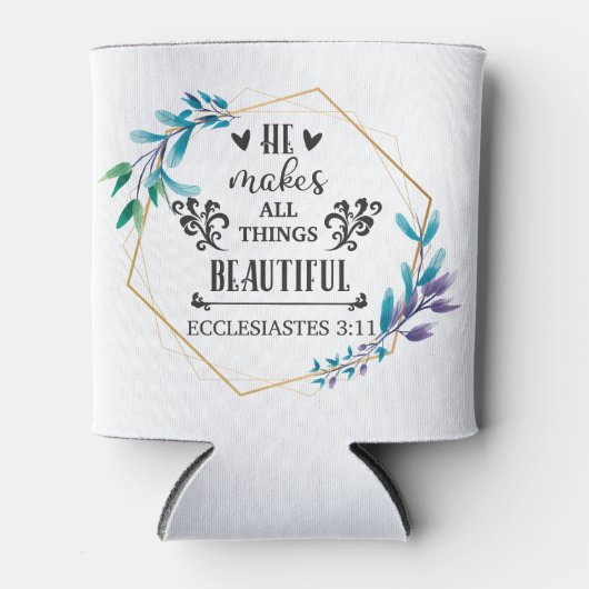 Hij maakt alles mooi blikjeskoeler (Voorkant)