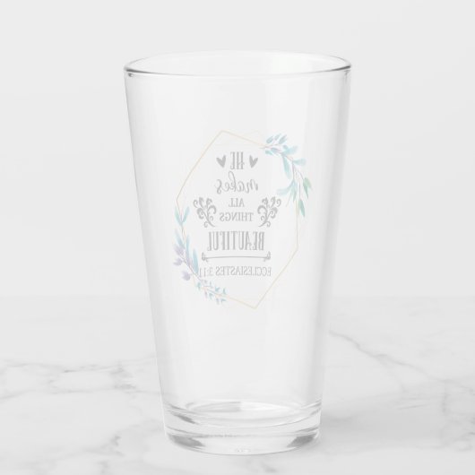 Hij maakt alles mooi glas (Achterkant)