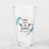 Hij maakt alles mooi glas (Voorkant)