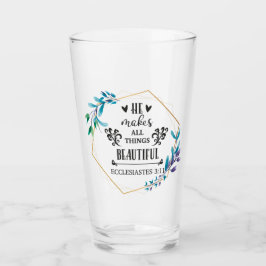 Hij maakt alles mooi glas