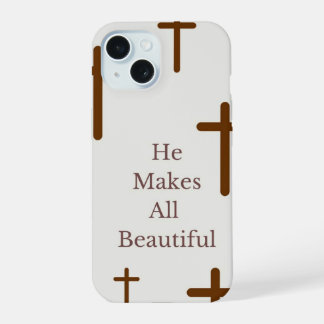 "Hij maakt alles mooi"IPhone 15 telefoonhoesje iPhone 15 Case
