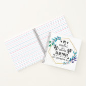 Hij maakt alles mooi notitieboek (Binnen)