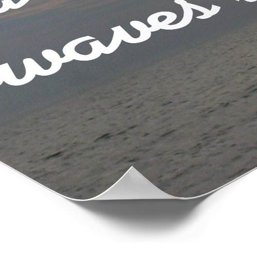 Hij maakt het storm kalm...Poster Poster (Hoek)