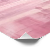 "Hij maakte alles mooi" Waterverf zonsondergang Perfect Poster (Hoek)