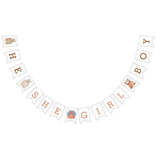 Hij meisje Geslacht Rundert de bundelbanner Vlaggetjes (Alle)