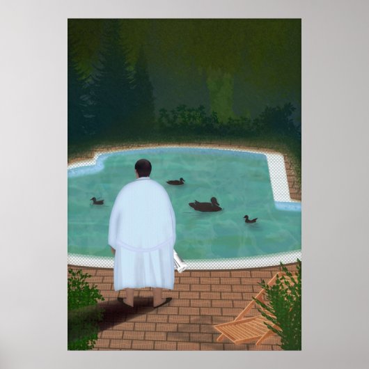 Hij met die eenden poster (Voorkant)