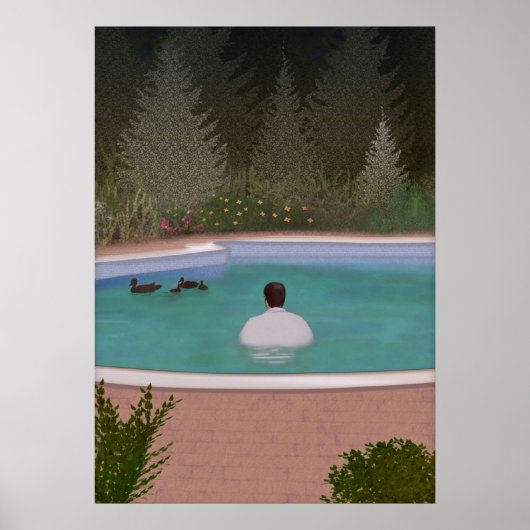 Hij met die eenden poster (Voorkant)