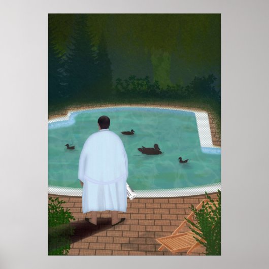 Hij met die eenden poster (Voorkant)