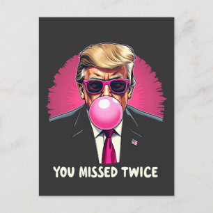 Hij miste de verkiezing van Trump in 2024 Briefkaart