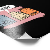 Hij moet Spaanse melk zijn, soy Milk Soy Foto Afdruk (Hoek)