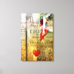 Hij noemt me Beloved Canvas Afdruk