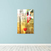 Hij noemt me geliefd canvas afdruk (Insitu (Houten vloer))