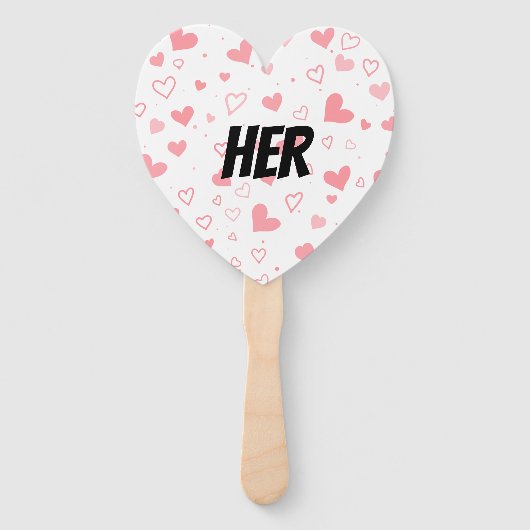 HIJ OF HAAR BRUID EN BRUIDEGOM BRUILOFT HANDWAAIER (Achterkant)